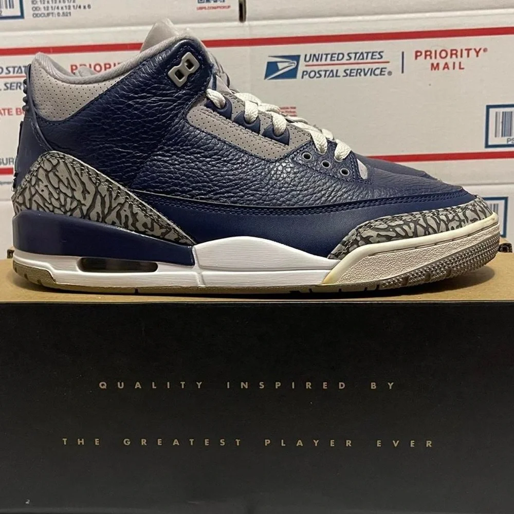 Nike Air Jordan 3 Retro “Georgetown” 2021 streetwear hype shoe sneakers